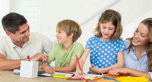 parents and kids study